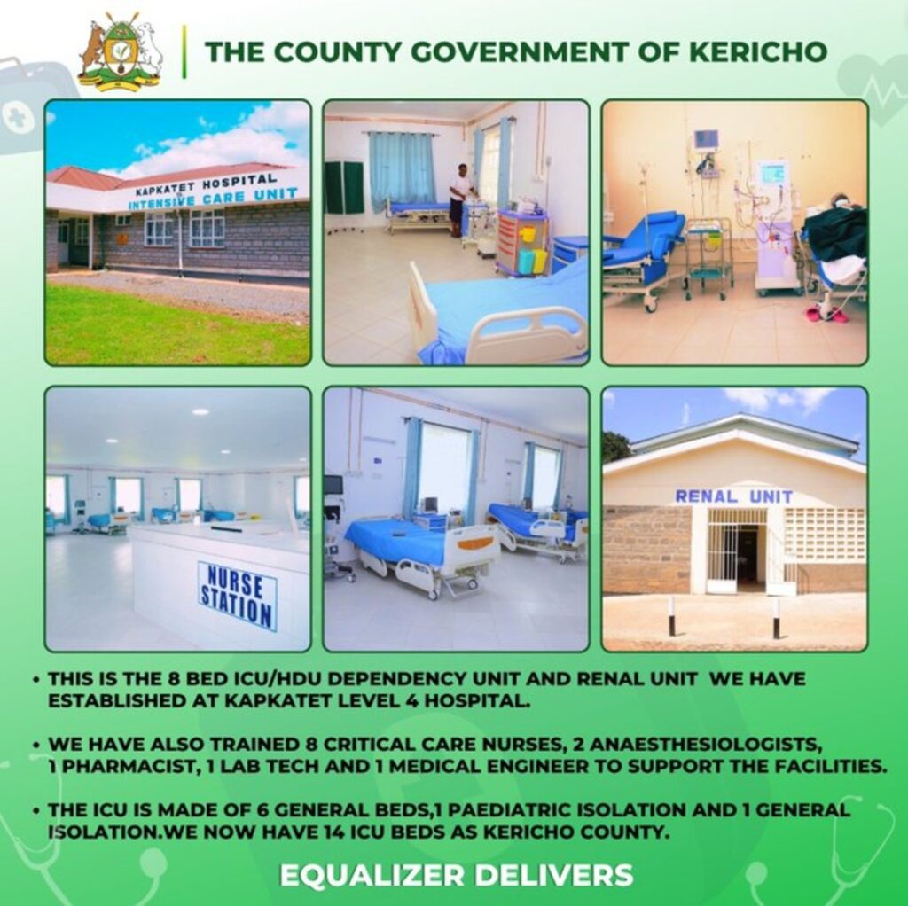 Photo Credits - Kericho County Government - Kapkatet Hospital