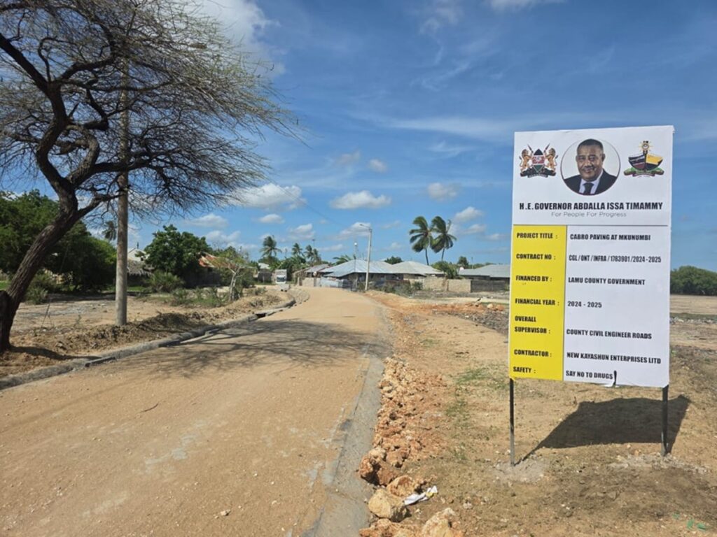 Cabro Paving Project Completed in Mkunumbi